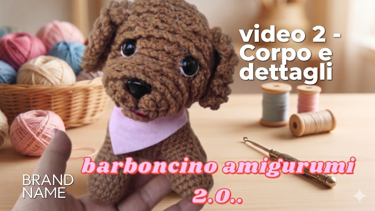 Barboncino amigurumi 2.0