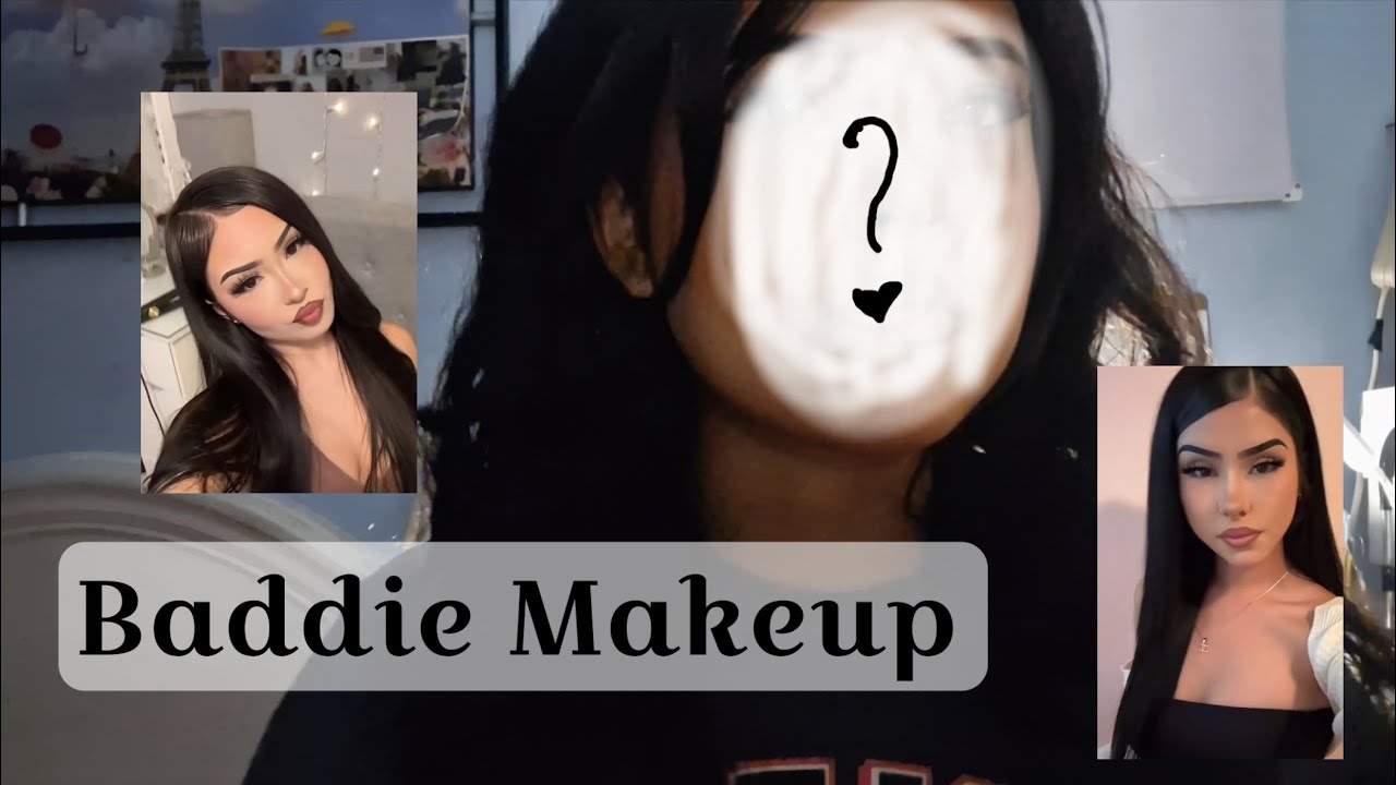 Intentando el Baddie Makeup :b 