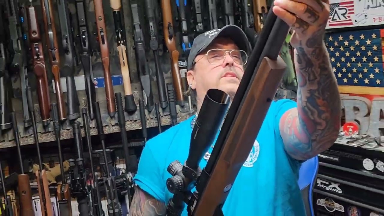 SHOTS AND REVIEW OF THE BENJAMIN MARAUDER IN 25 CAL.