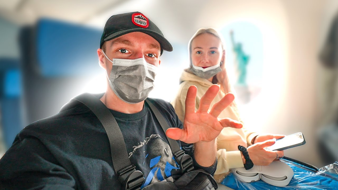 WIJ GAAN NAAR NEW YORK EN MOETEN EEN NOODLANDING MAKEN! #3017