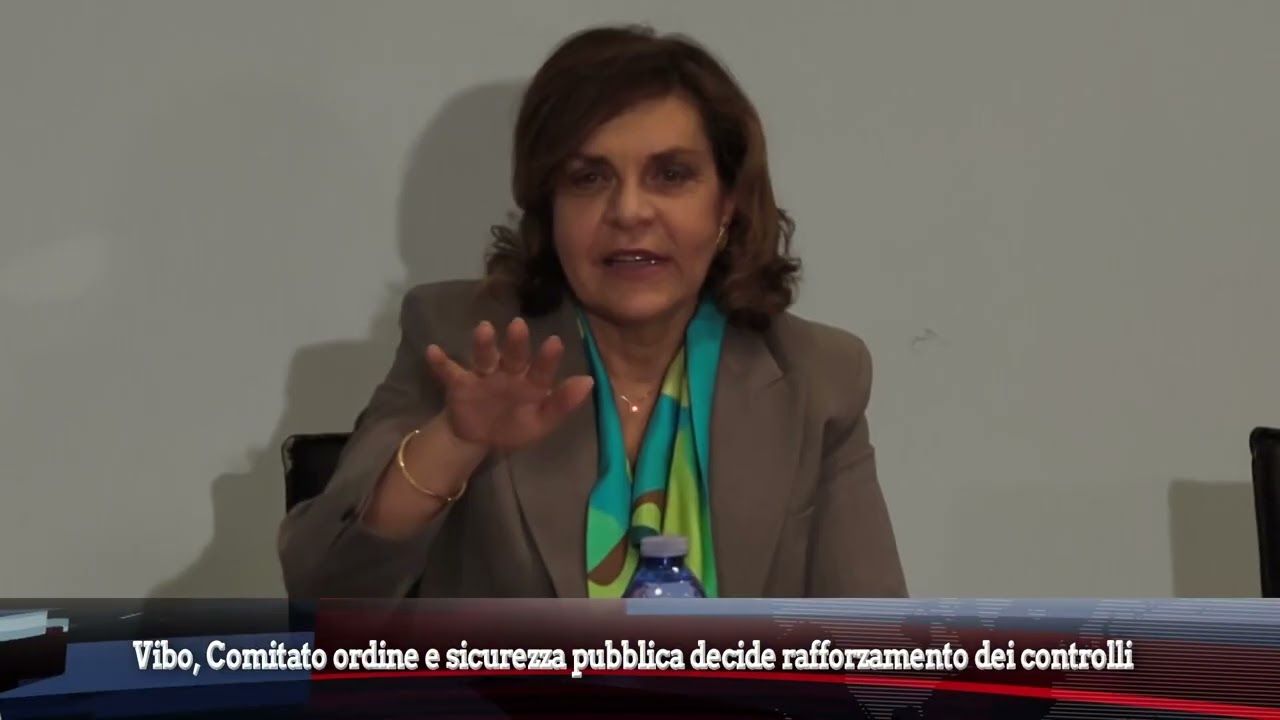 Vibo, Comitato ordine e sicurezza pubblica decide rafforzamento dei controlli