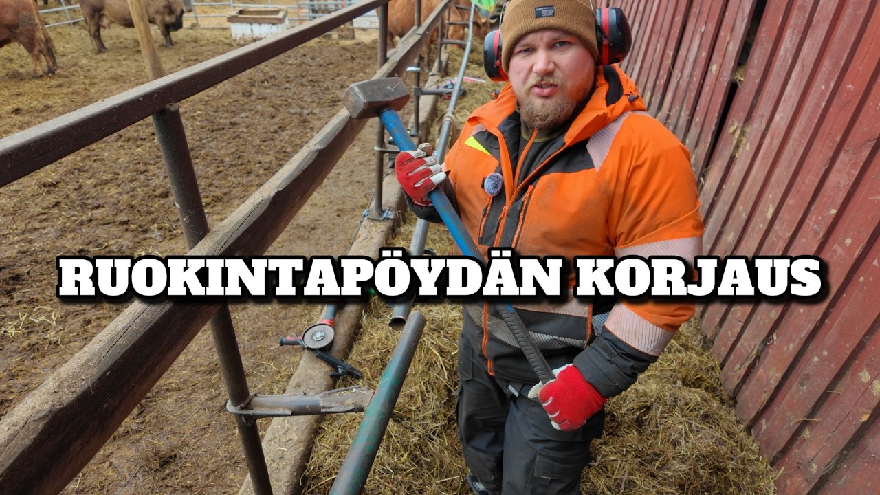Ruokintapöydän korjailua