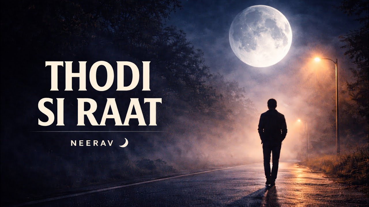 🌑 THODI SI RAAT | 🌌 Late Night Headphone Song | Neerav ✨