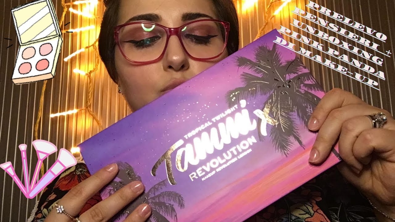 CAMERA BRUSHING E PRELEVO PENSIERI (prima parte) UNBOXING PACCO PINK PANDA (seconda parte)#pinkpanda