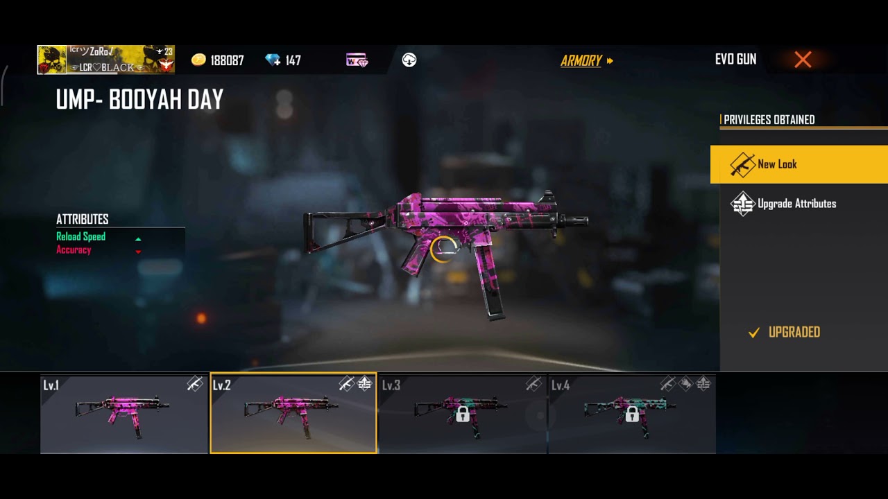 Update UMP lvl 4🥰
