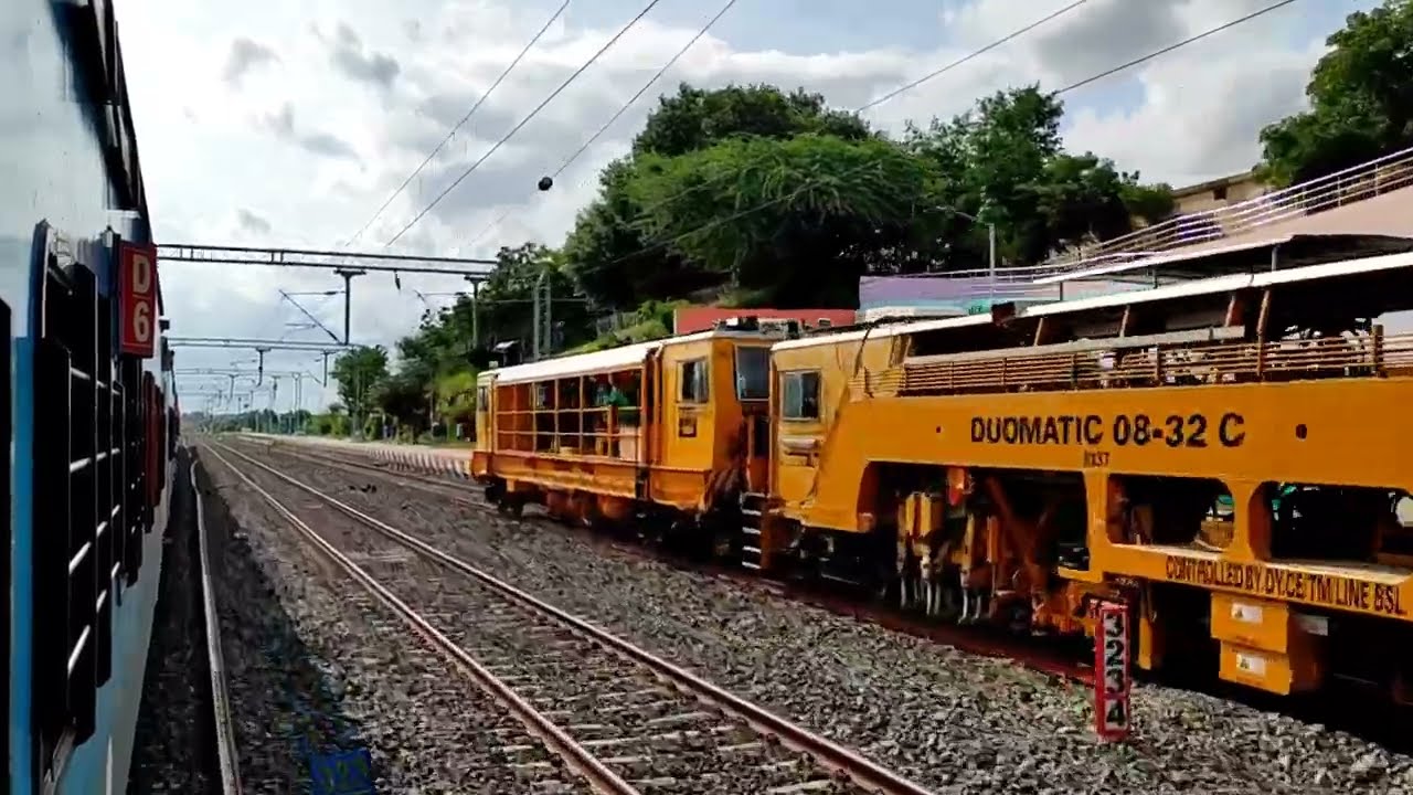 Indian Railways Track Doubling and Electrification 19th August | Washimbe Bhigwan doubling completed