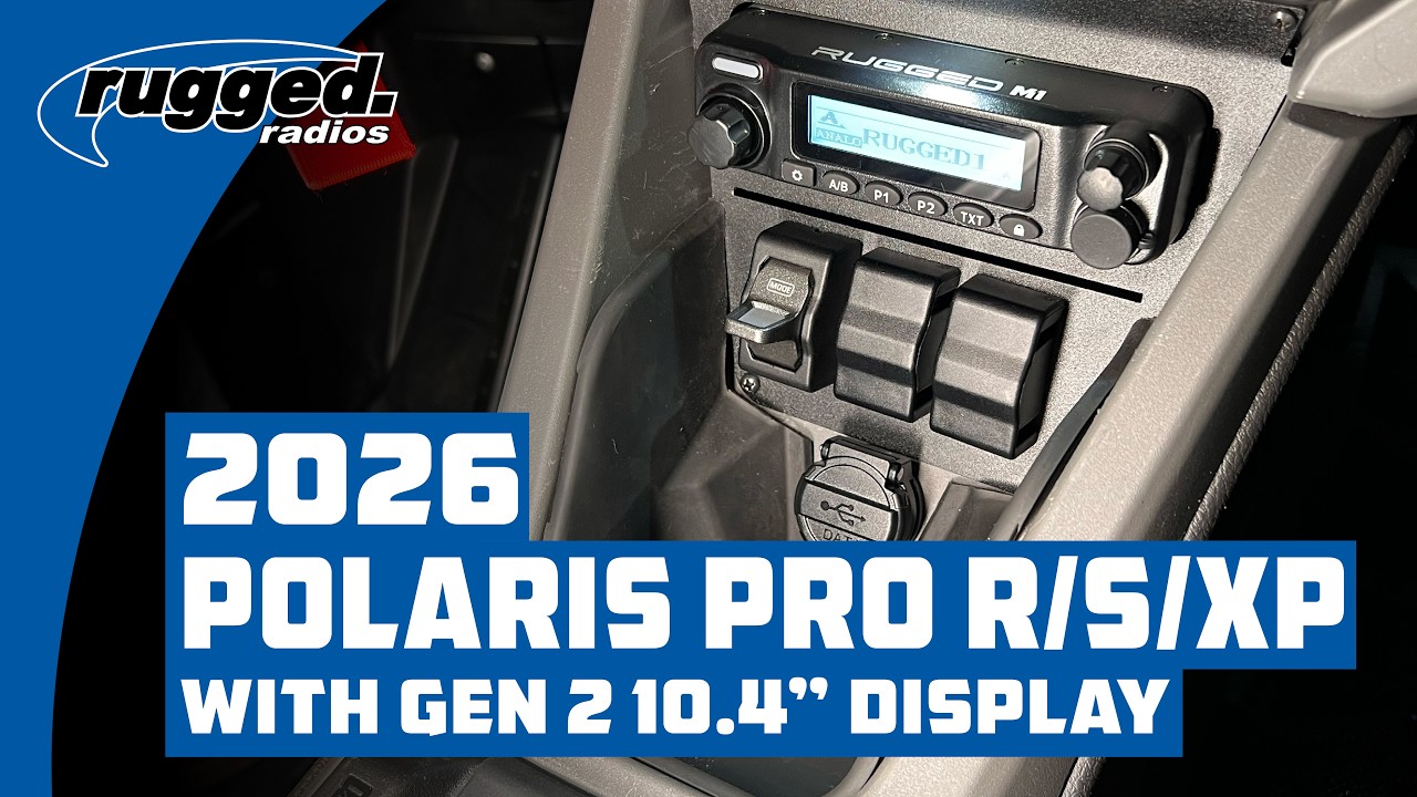 Установка комплекта домофона на Polaris Pro R / S / XP 2026 года.