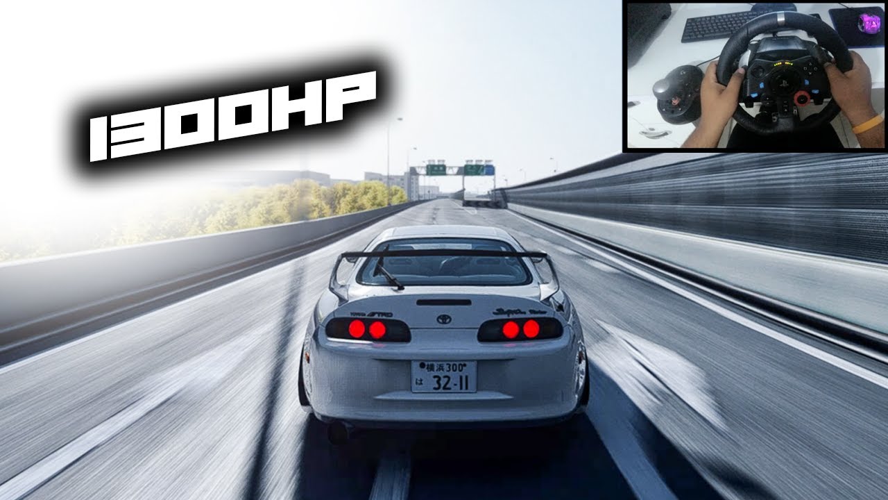 1300HP Toyota Supra l Shuto Expressway Japan l 2JZ Sound MOD | Assetto Corsa (Logitech G29)
