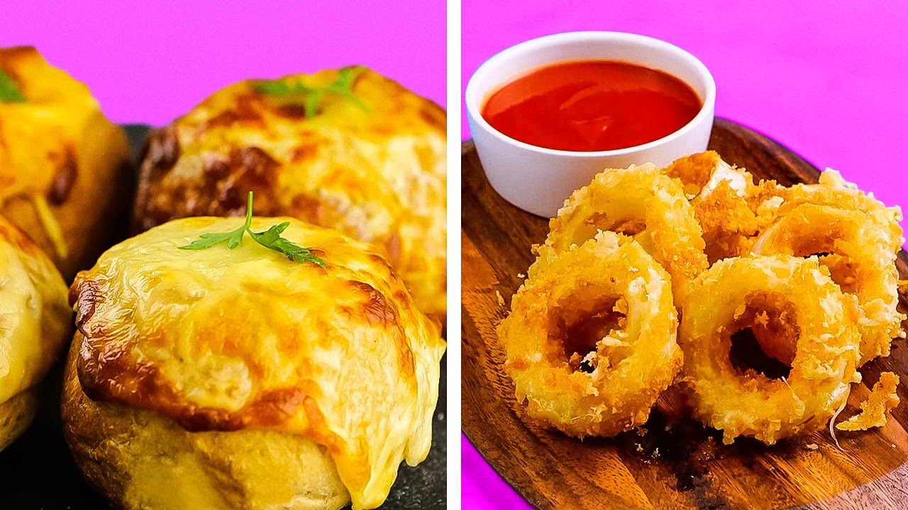 Last-Minute Snack Ideas to Surprise Your Guests || Tasty Recipes With Onion And Pastry Ideas!