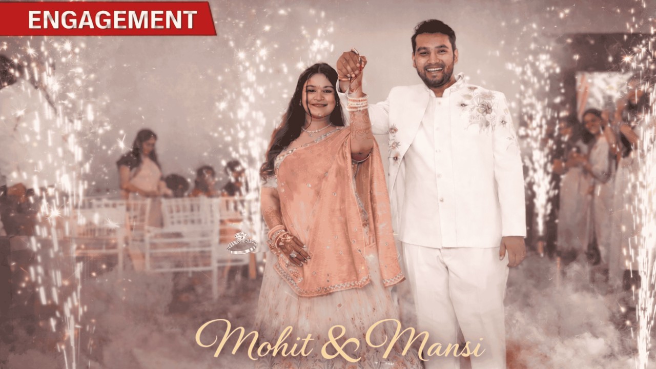 Engagement of Mohit & Mansi💍