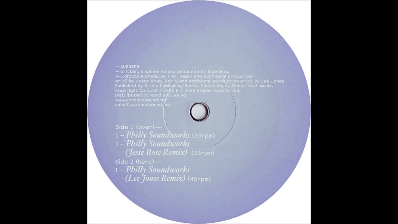 Sideshow &lrm;- Philly Soundworks (Lee Jones Remix)