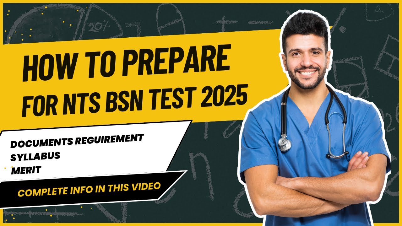 Как подготовиться к вступительному экзамену Nts Bsn 2025 I Подготовка к вступительному экзамену D...