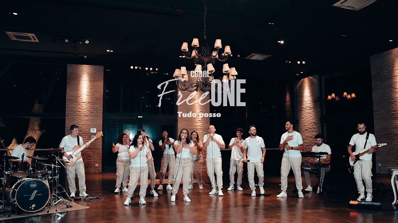 Tudo Posso - One Service e Lucas Augusto (Coral Free One) #louvor #adoração