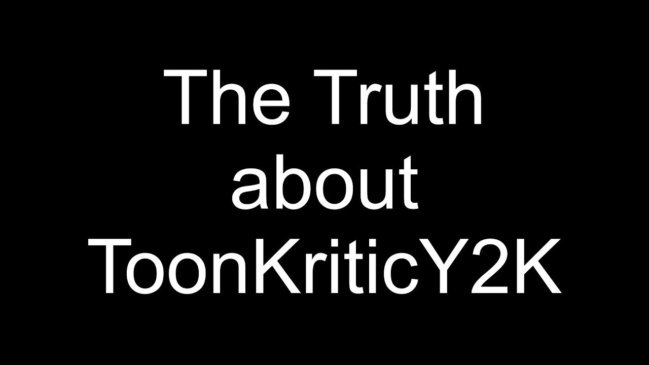 ToonKriticY2K: Что произошло