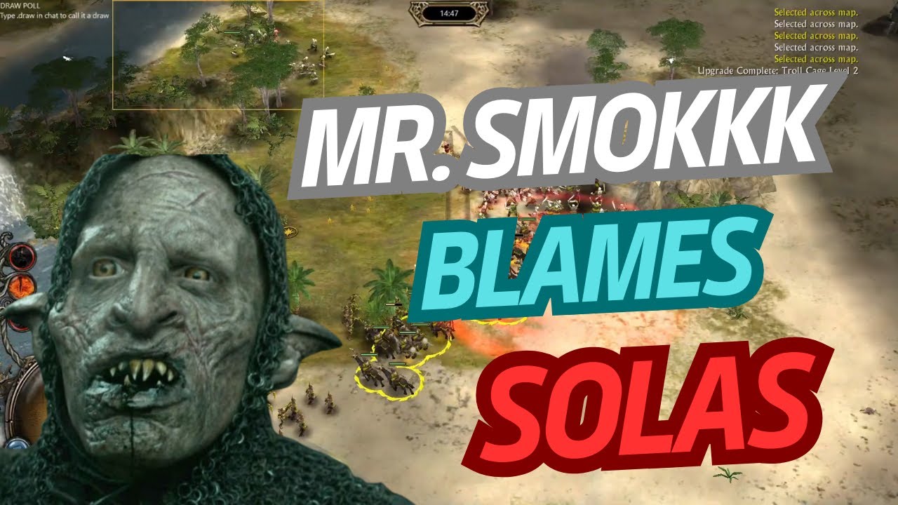 The Patch Developer Solas gets blamed again by Mr. Smokkk