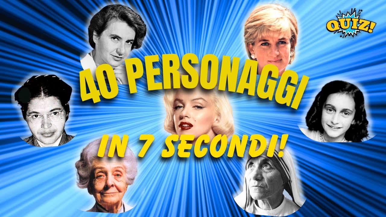 40 Donne che Hanno Fatto la Storia – Indovina Chi Sono! 🔍