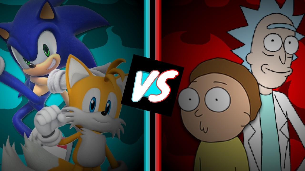 M.U.G.E.N: Sonic & Tails Vs. Rick & Morty