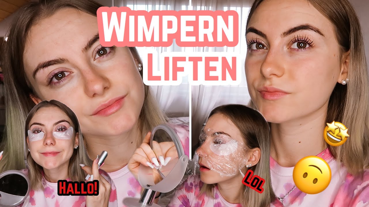 Ich teste ein DIY Wimpern Lifting Kit + Wimpern färben etc - Chaos. /MissNici