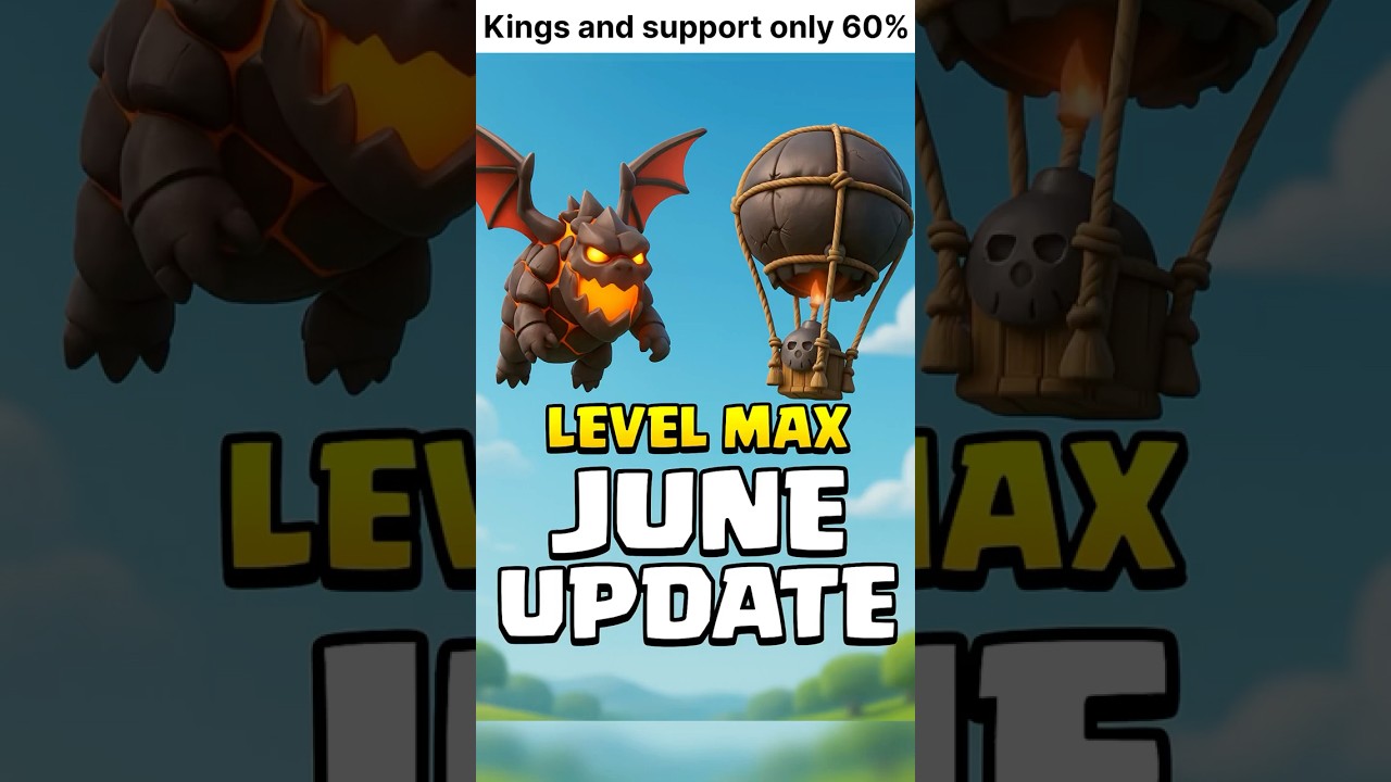 &ldquo;NEW Max LavaLoon Combo! 💥 Air Attack in 15s #Shorts #ClashOfClans&rdquo;