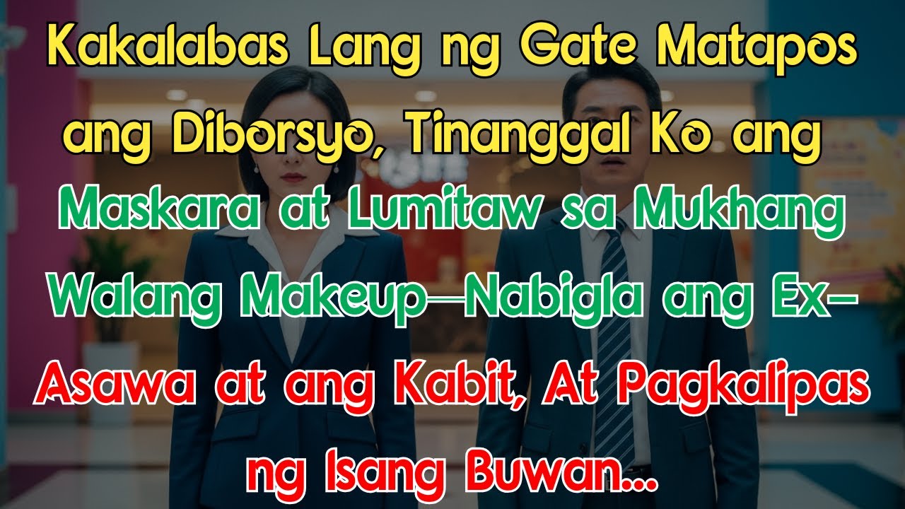 Kakalabas Lang ng Gate Matapos ang Diborsyo, Tinanggal Ko ang Maskara at Lumitaw sa Mukhang Walang..