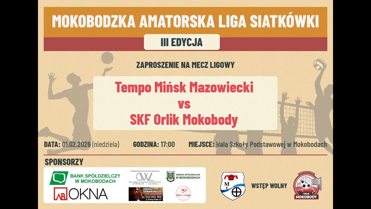 SKF Orlik Mokobody vs Tempo Mińsk Mazowiecki🔥💪 🔥