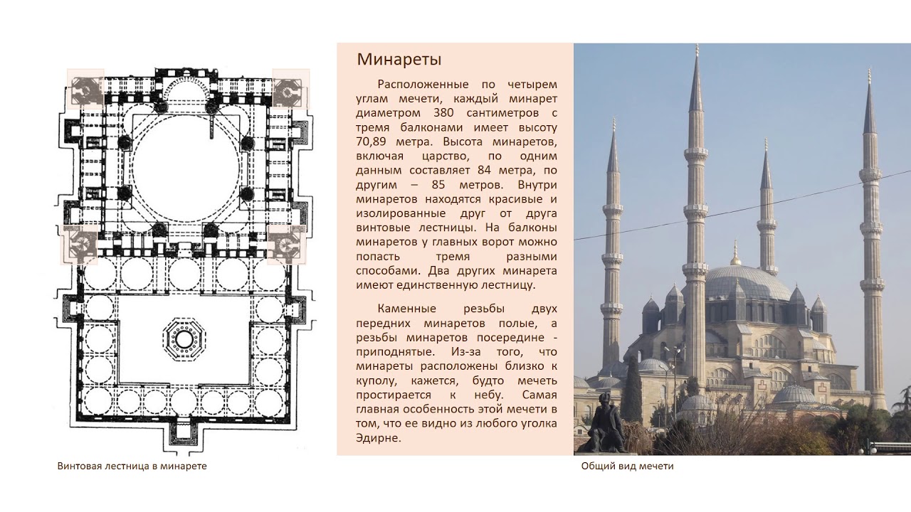 Мечеть Селимие -  Выполнил Х.Х. Муцольгов, Сибстрин, 111-маг, 2020-21 уч.год