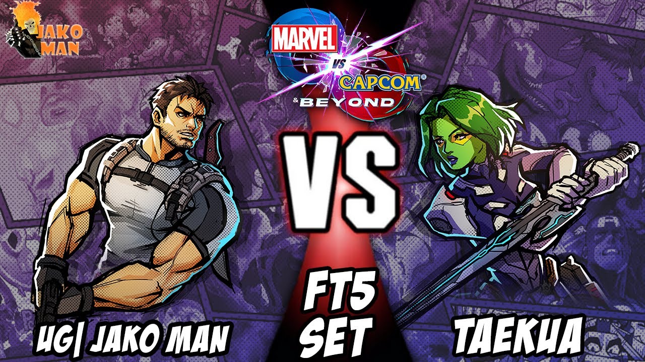 MVCI Beyond FT5 Set - UG| Jako Man (Chris/Nemesis) VS Taekua (Dante/Gamora)