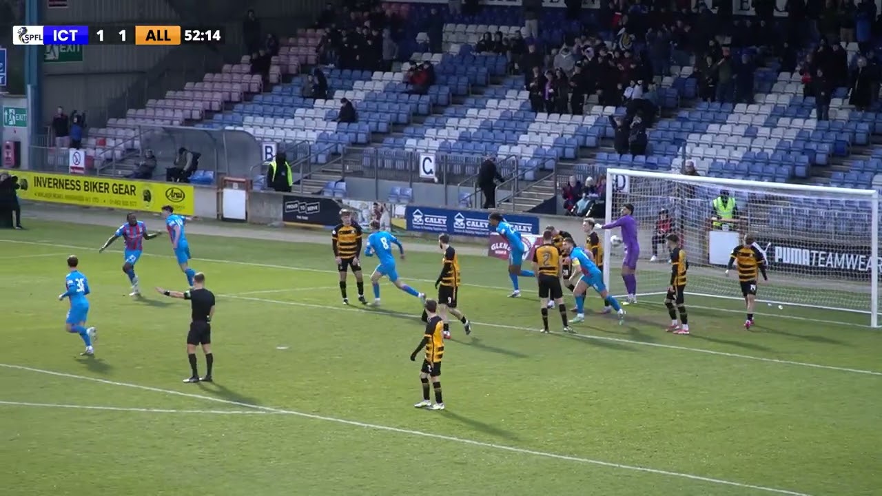 Inverness vs Alloa | William Hill League 1 | 24th January 2026