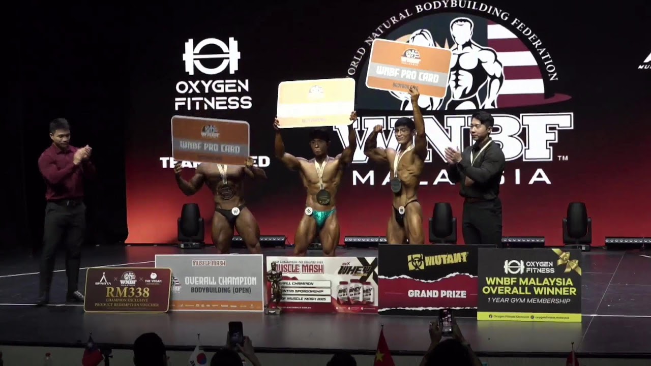 WNBF Malaysia: MUSCLE MASH 2025 International Pro Qualifier