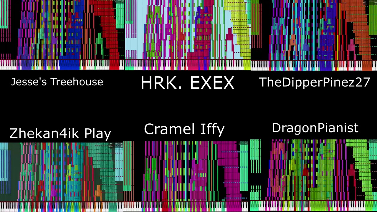 Black MIDI - Tau 6 Way Comparison