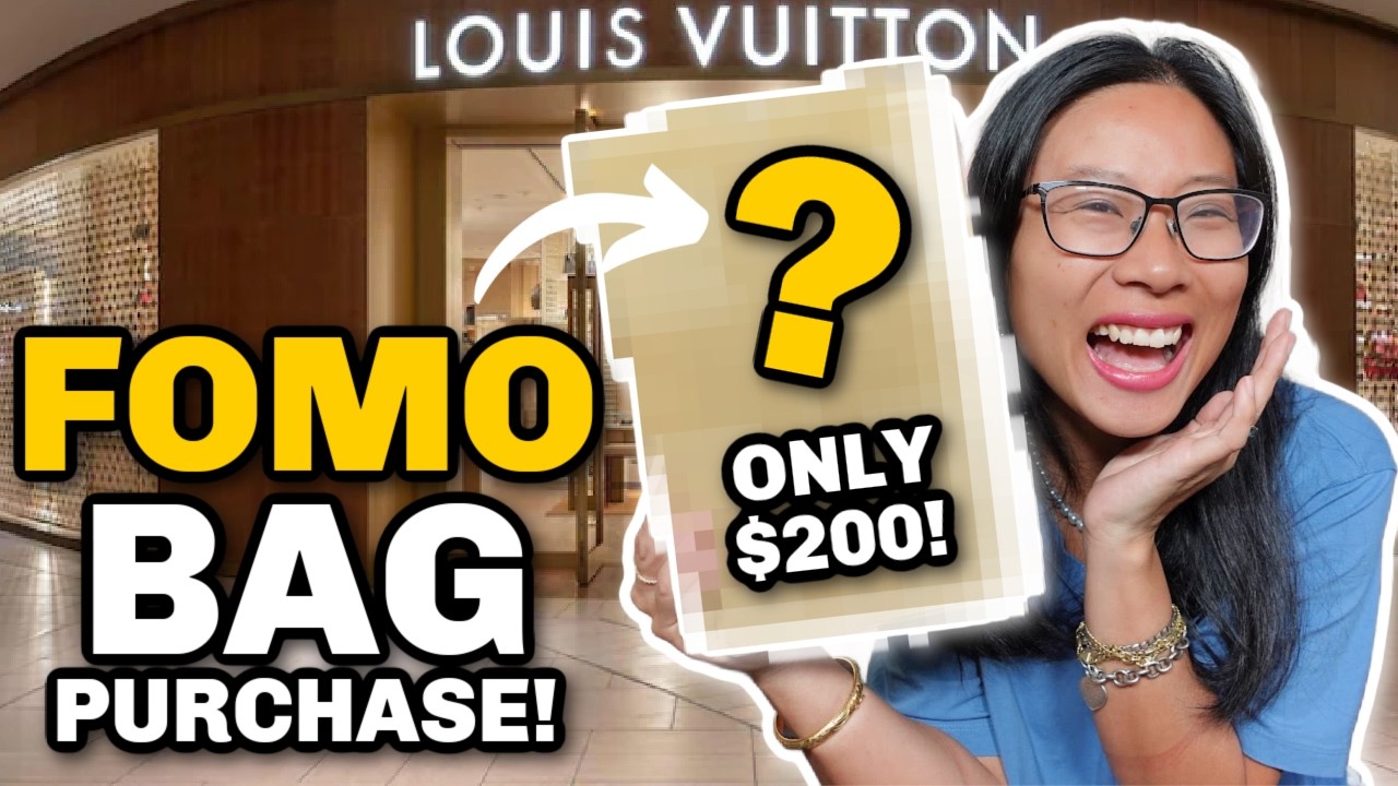 I Bought My PERFECT Louis Vuitton EVERYDAY Bag For ONLY $200! Vintage LV Marly Bandouliere