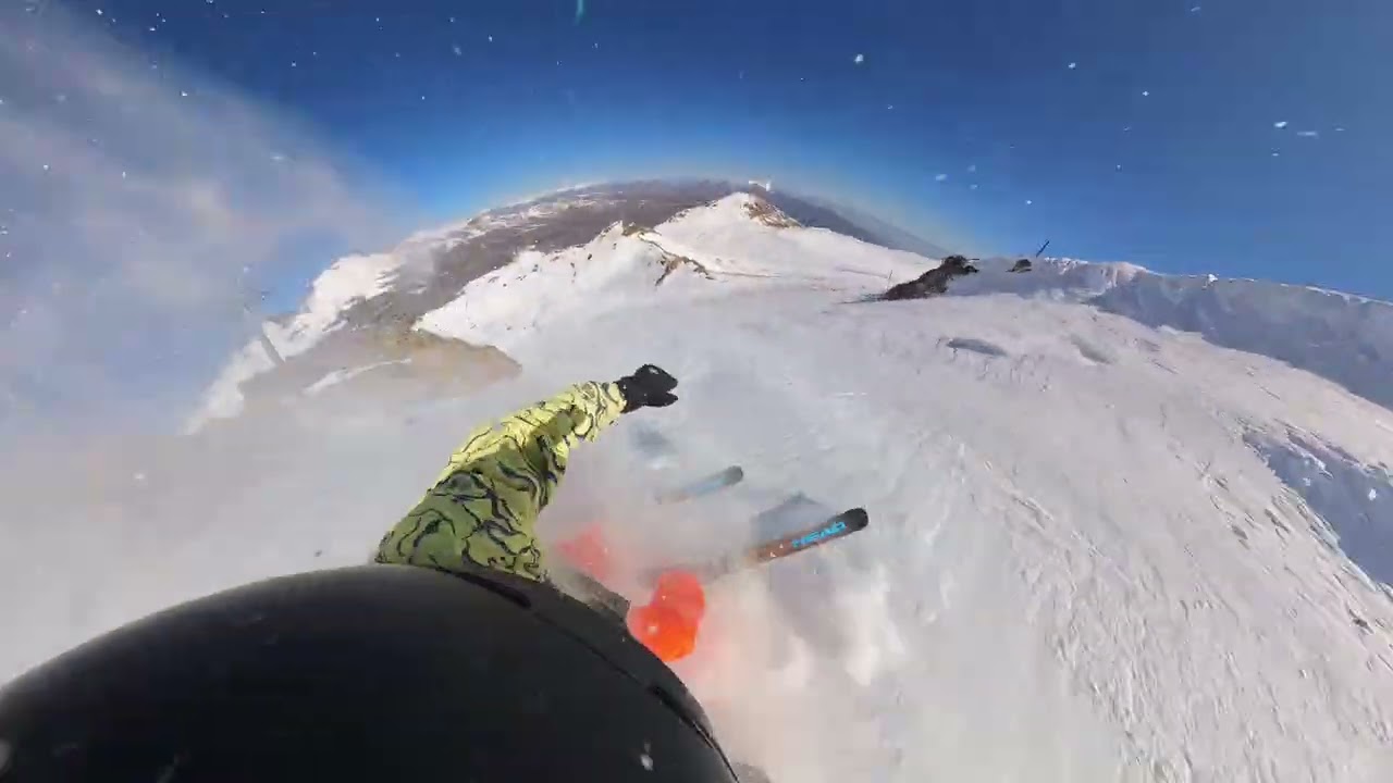 Explorando Valle nevado: Pista Eclipse (Pista Negra - Nivel avanzado)