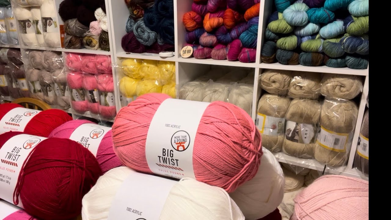 Big Twist Value Pound Plus Yarn Haul: From Joann’s Fabric Store