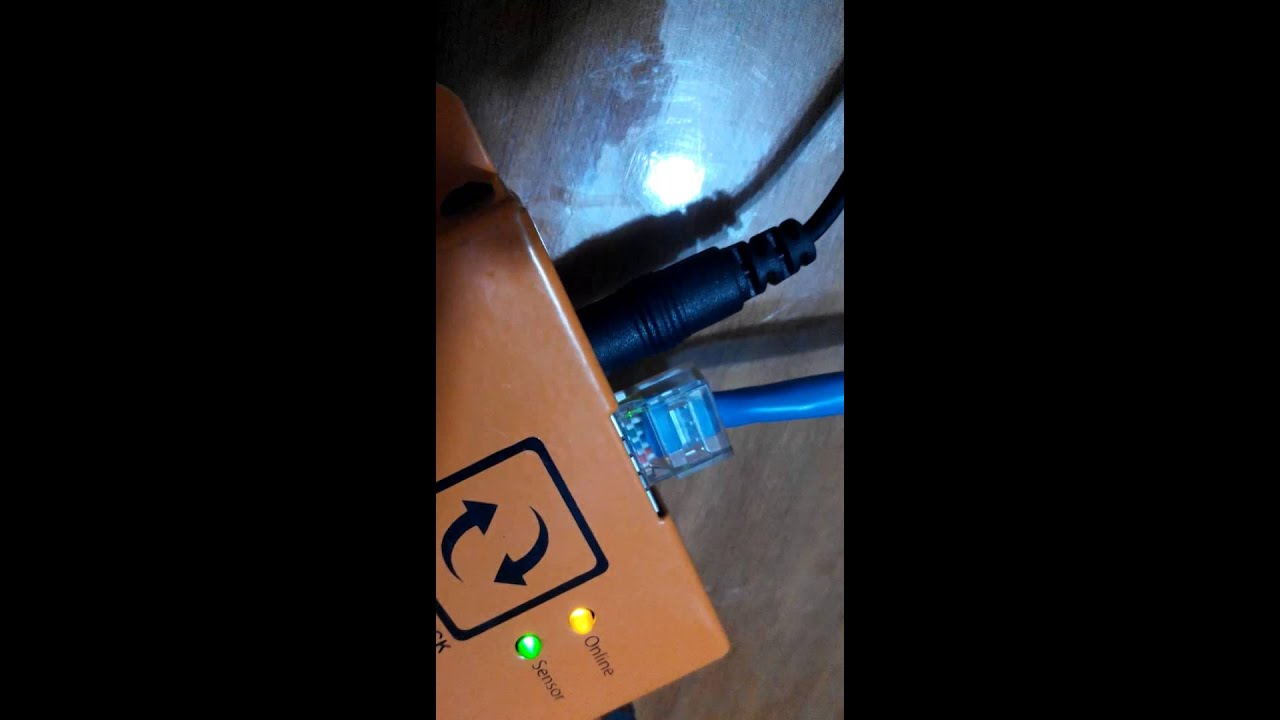 Step by step servercheck with humidity sensor