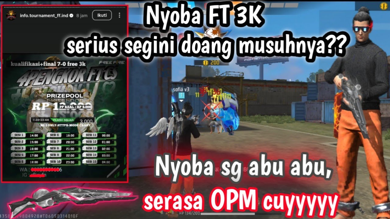 Nyoba FT 11 3K, sg gue sakit bener😎