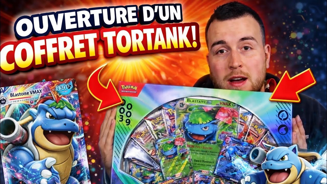 OUVERTURE D’UN COFFRET POKEMON FLORIZARE !!!! 