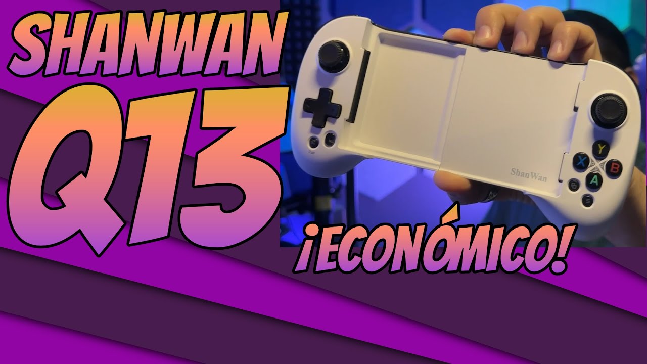 Un controlador Bluetooth para jugar en tu iPhone y Android | ShanWan Q13