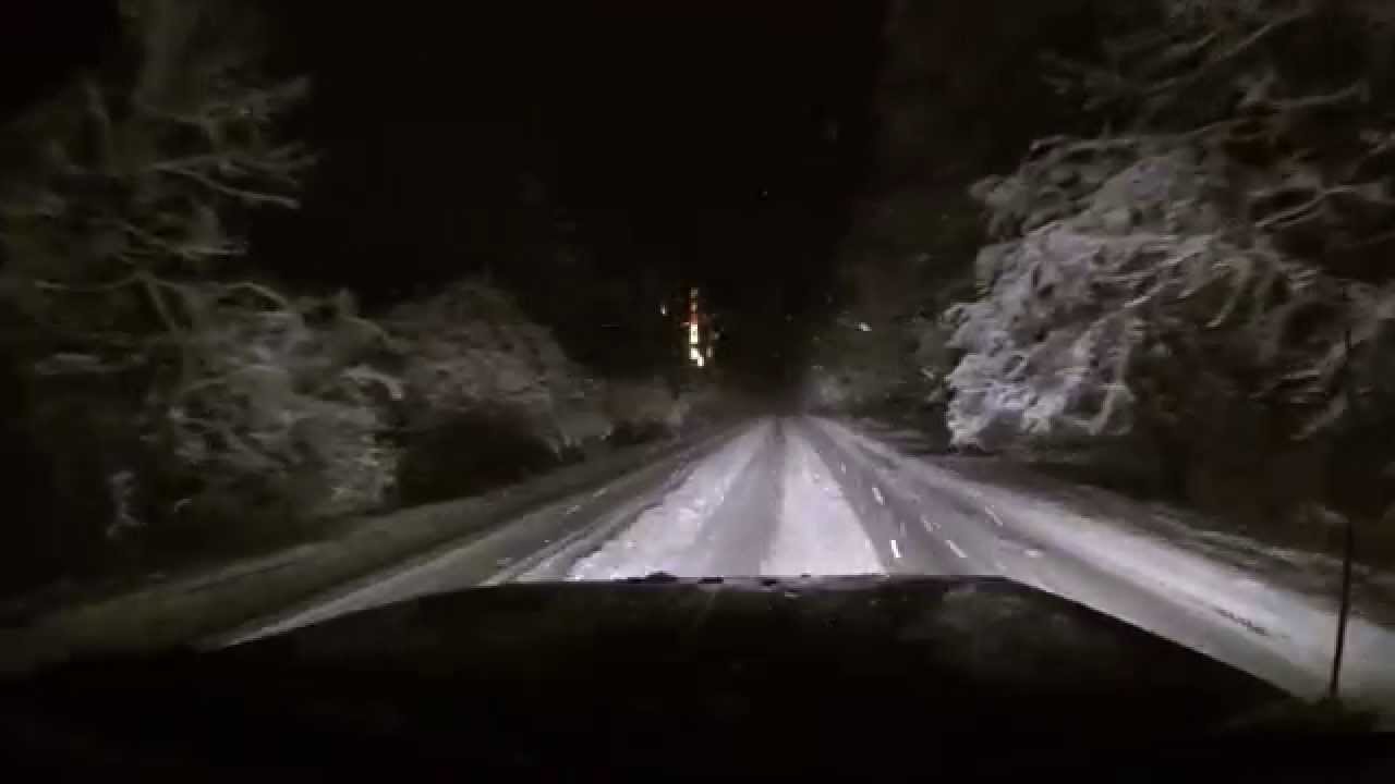 Boxing Day Snow Driving UK, Northern England (Sheffield - Worksop) - Jeep Cherokee