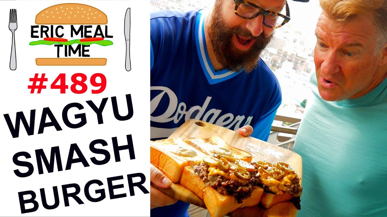 I Made $50 Japan Wagyu Burgers - Eric Meal Time #489
