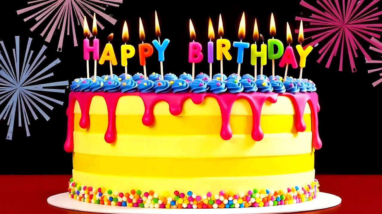 [MV 4K] Top Birthday Remix Music | Happy Birthday to You | Countdown Video for Sending Wishes