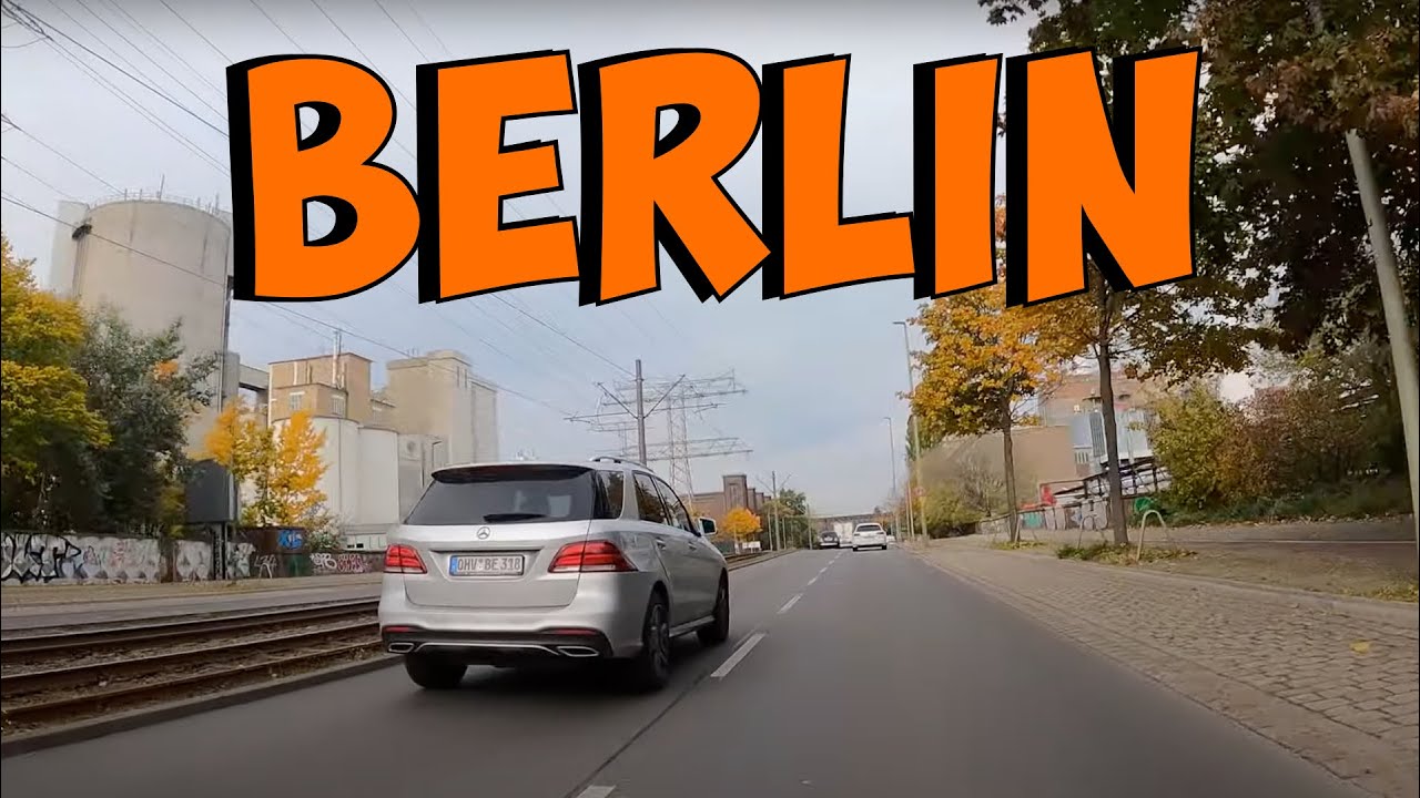 Driving Schöneweide Rummelsburg Friedrichshain to Pankow | Berlin