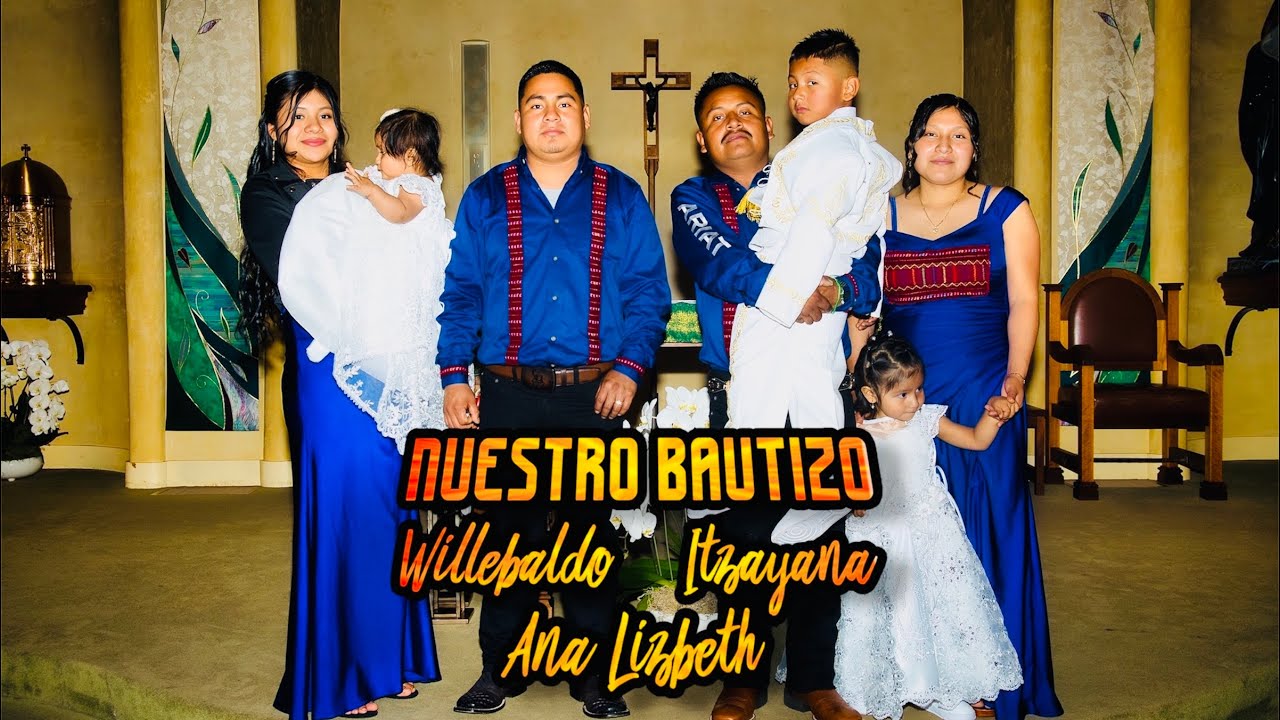 BAUTIZO DE WILLEBALDO, ITZAYANA Y ANA LIZBETH EN GREENFIEL CA