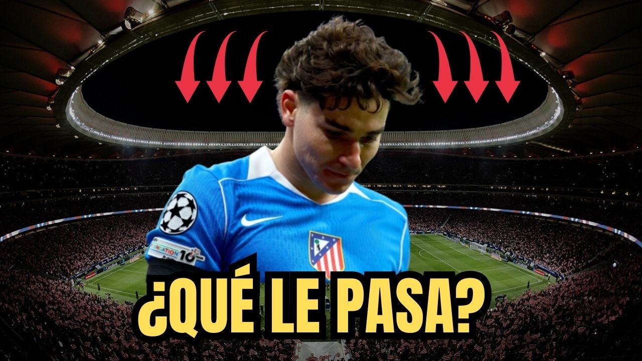 🚨🚨 ¿¿QUÉ LE PASA A JULIÁN ALVAREZ?? El bajón que preocupa al Atletico de Madrid