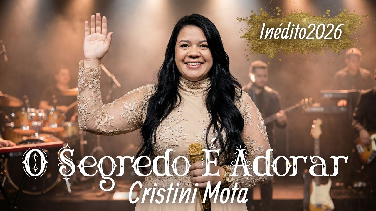 O Segredo é Adorar — Cristini Mota (Letra Oficial)