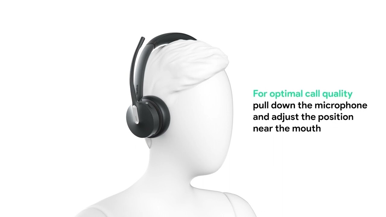 Yealink WH64 DECT Wireless Headset - How to Use