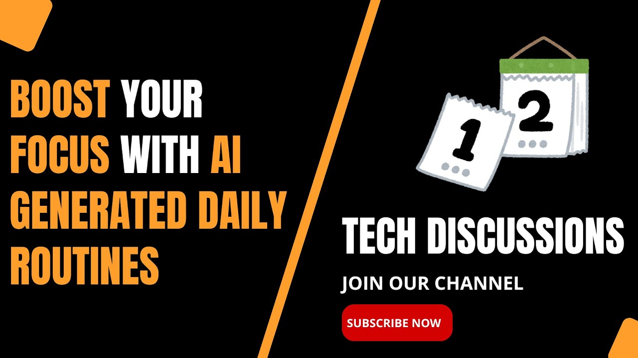 Boost Your Focus with AI-Generated Daily Routines | Stay Productive & Organized Using AI Prompts