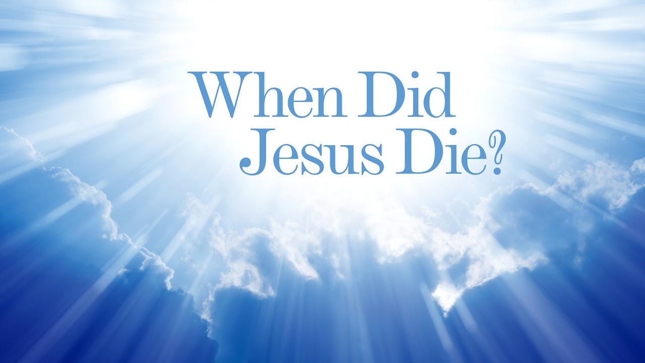 When Did Jesus Die? | Insight with David Hulme