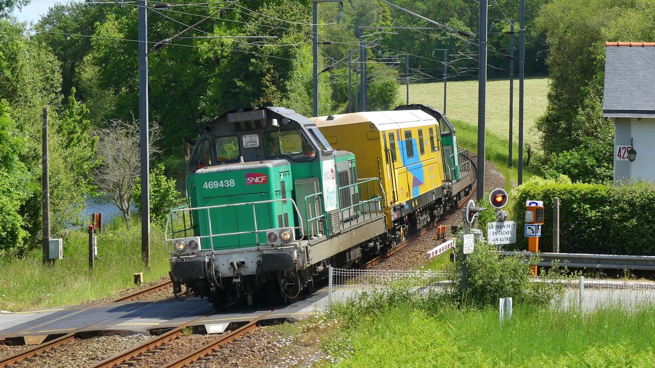 Divers Infra en Bretagne et circulation Fret sur la GCC