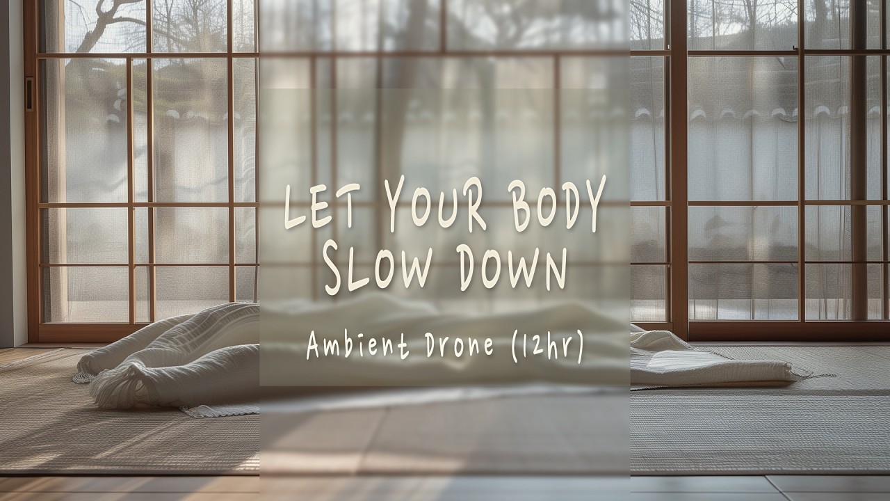 [Fatigue Relief] 12 Hours Ambient Drone | 