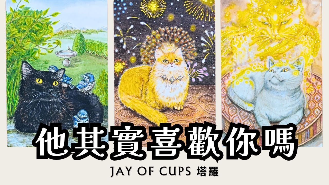 〚CC字幕〛你是否自作多情？還是他/她隱藏得太好？他/她到底是不是喜歡你？曖昧｜暗戀｜分手｜斷聯｜復合｜三角｜不限時間 ｜塔羅 占卜 Jay of Cups
